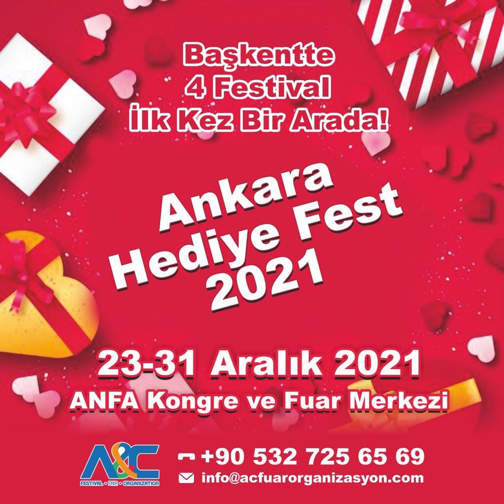 Ankara Hediye Fest 2021 Altınpark Hediyelik Eşya Günleri Fuarı 2021