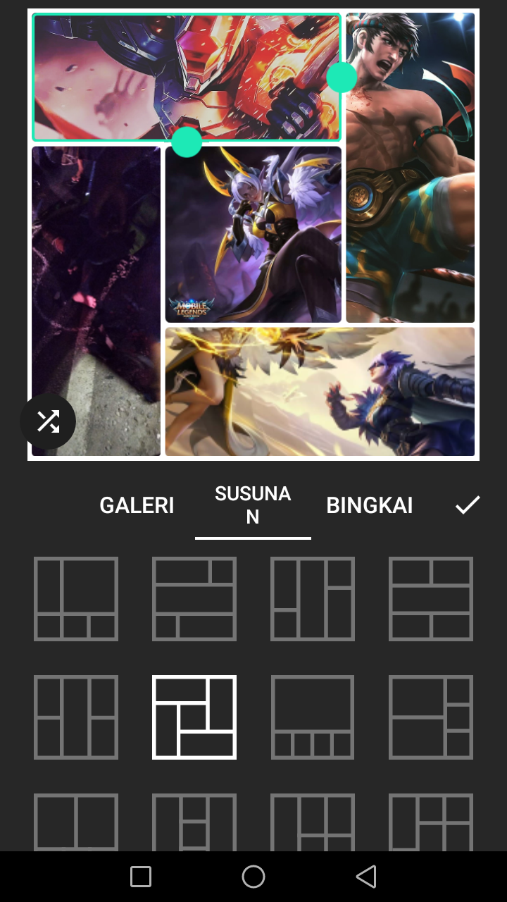 Cara membuat Foto Kolase menggunakan Android Inshot Iqna