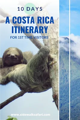 10 Day Costa Rica Itinerary for first time visitors