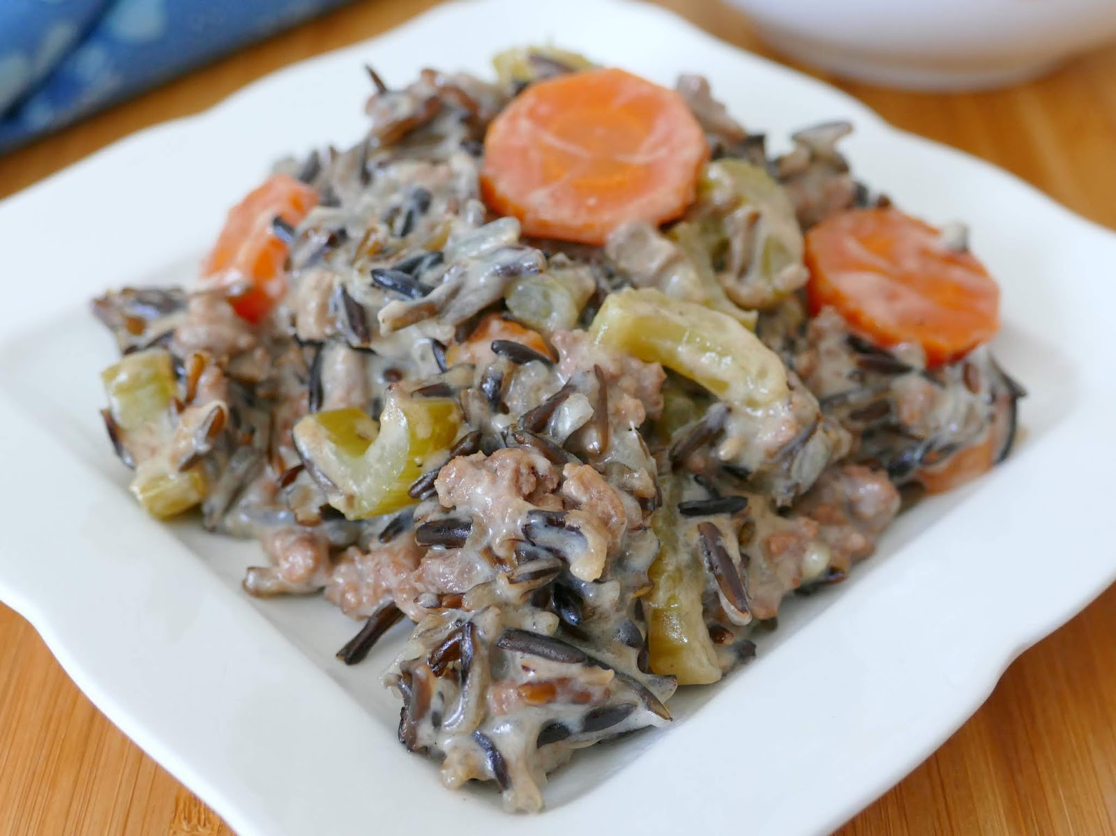 Minnesota Ground Beef and Wild Rice Hotdish Recipe