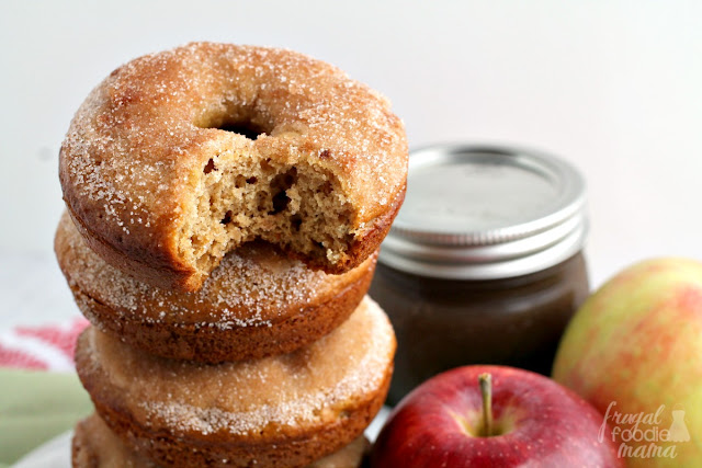 Cinnamon-Sugar Apple Butter Donuts
