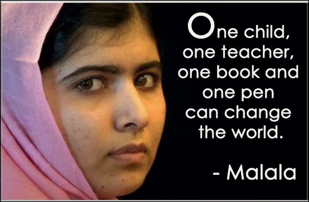 Malala Yousafzai Quotes Education - Shehar-e-Karachi | News Islam