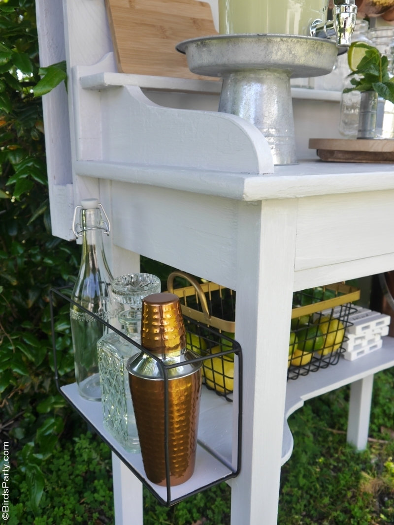 DIY Farmhouse Outdoor Bar Party Ideas Party Printables Blog