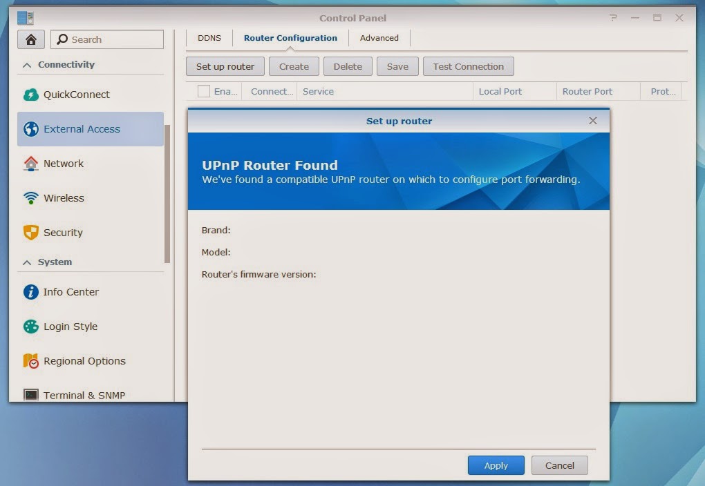 Envision. Code. Enjoy. Synology DSM5.0 remote access via DDNS