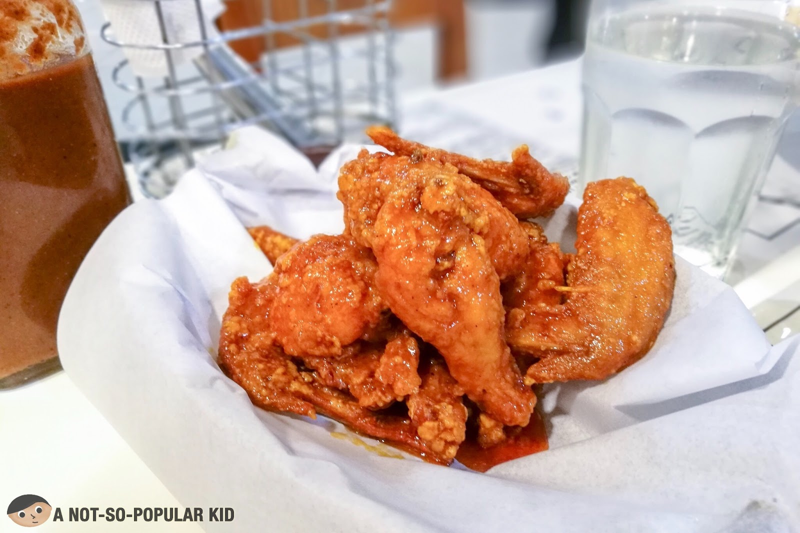 Brooklyn's White Pesto Pizza + Labuyo Cervesa Hot Sauce A NotSo
