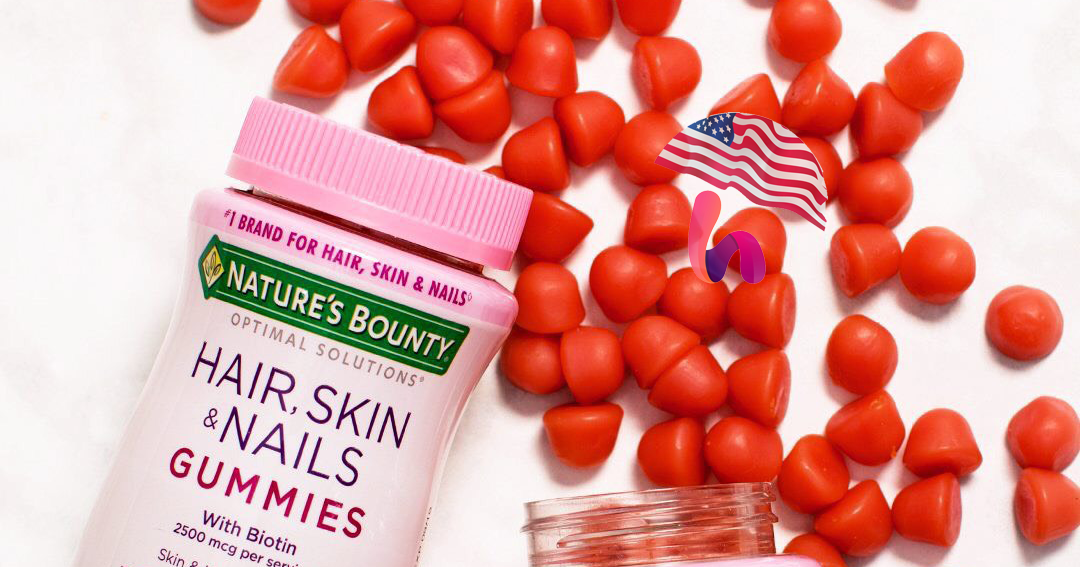 Vitamin Hair Skin & Nail Gummies cho tóc, da và móng - Hàng Mỹ Xách Tay -  Chuyên cung cấp hàng Mỹ xách tay