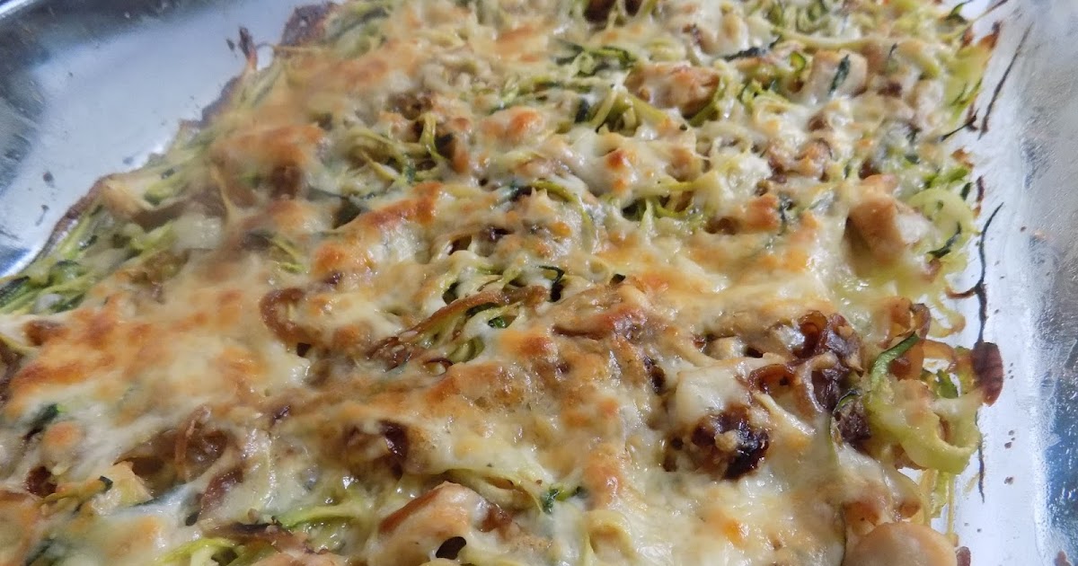 French Onion Chicken Zoodle Casserole My Sh*tty Kitchen