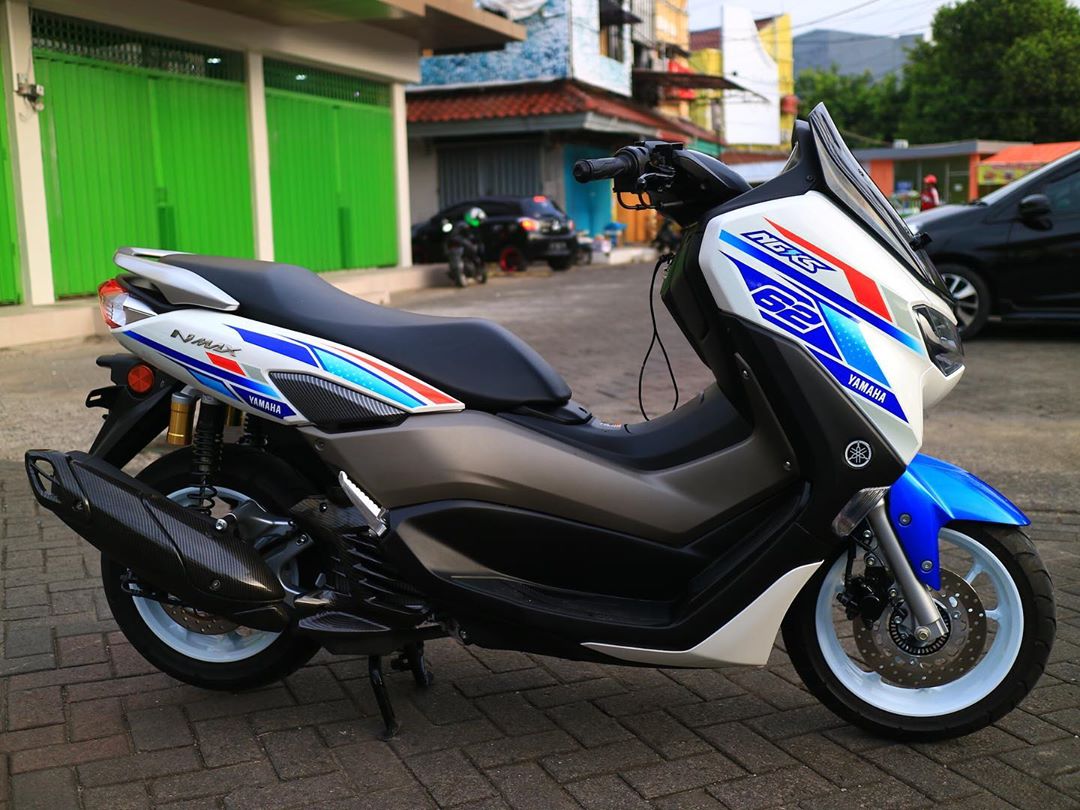 Modifikasi Nmax 155 Warna Putih Polos, Metalik, Mutiara, Doff, Original