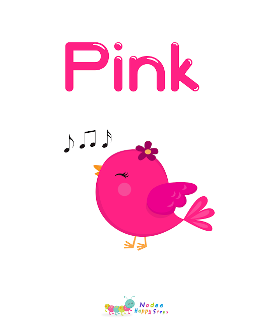 Pink Color - Colors Flashcards for Kids