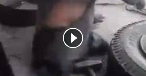 VIDEO: Meski Lahir Tanpa Kaki, Pria Ini Enggan Mengemis Dan Pilih Jadi Penambal Ban