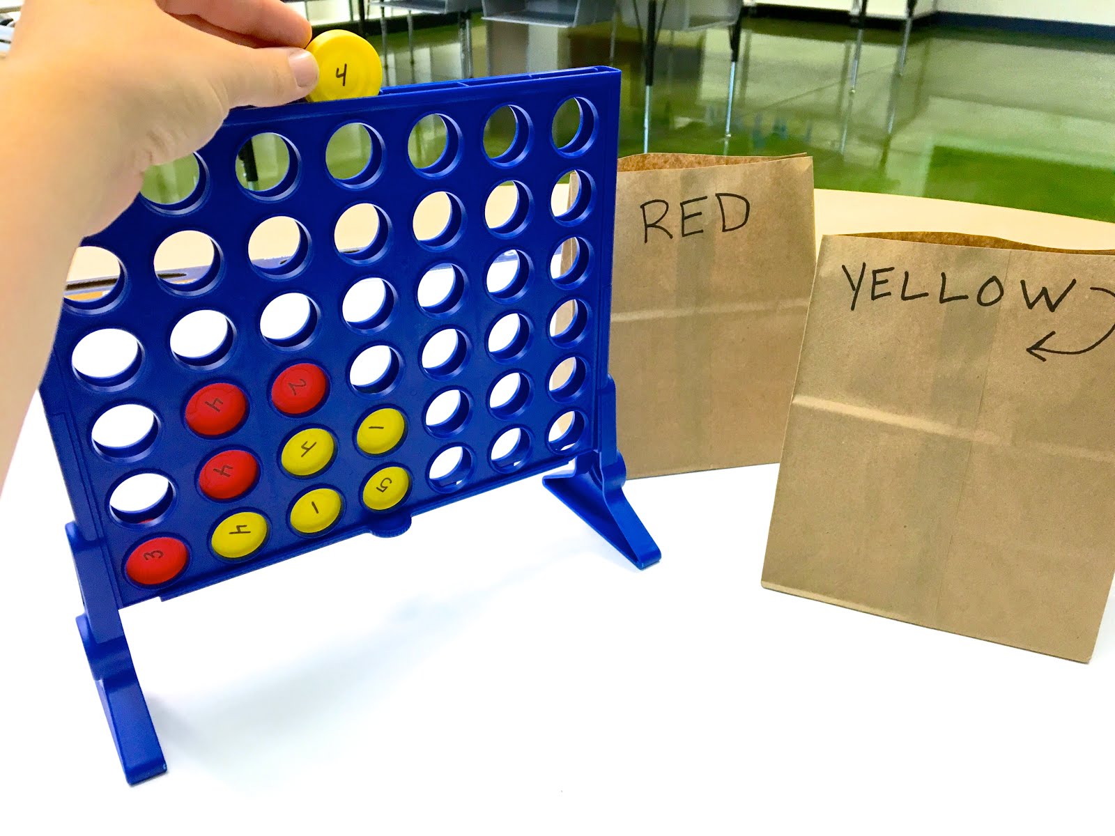 Using math centers during Guided Math each day, I feel like I am always looking for simple centers that are easy to differentiate. This idea for using Connect 4 to add to 10, 15, and 20 is so smart and EASY to do! Plus, she has the FREE visual directions ready to go.