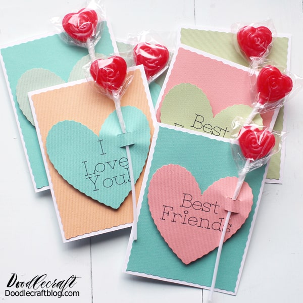 10+ Easy DIY Cricut Valentine's Day Cards You Can Make - Aubree Originals