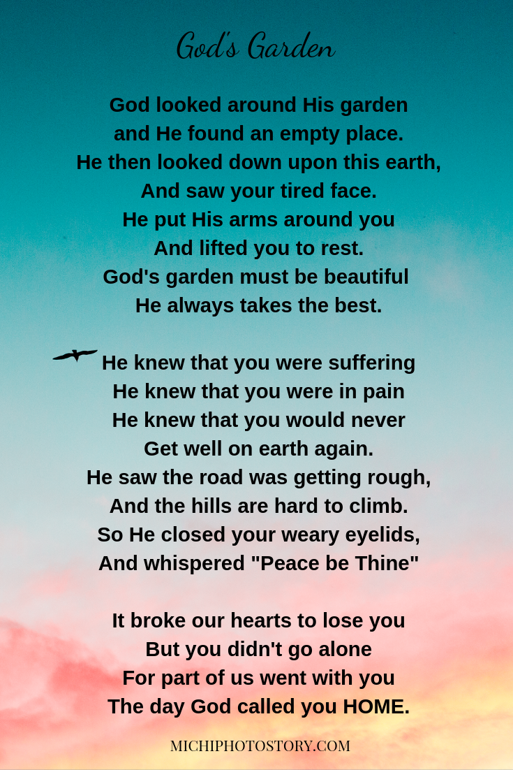 God Called You Home - God Called You Home Poem by Hope Franks