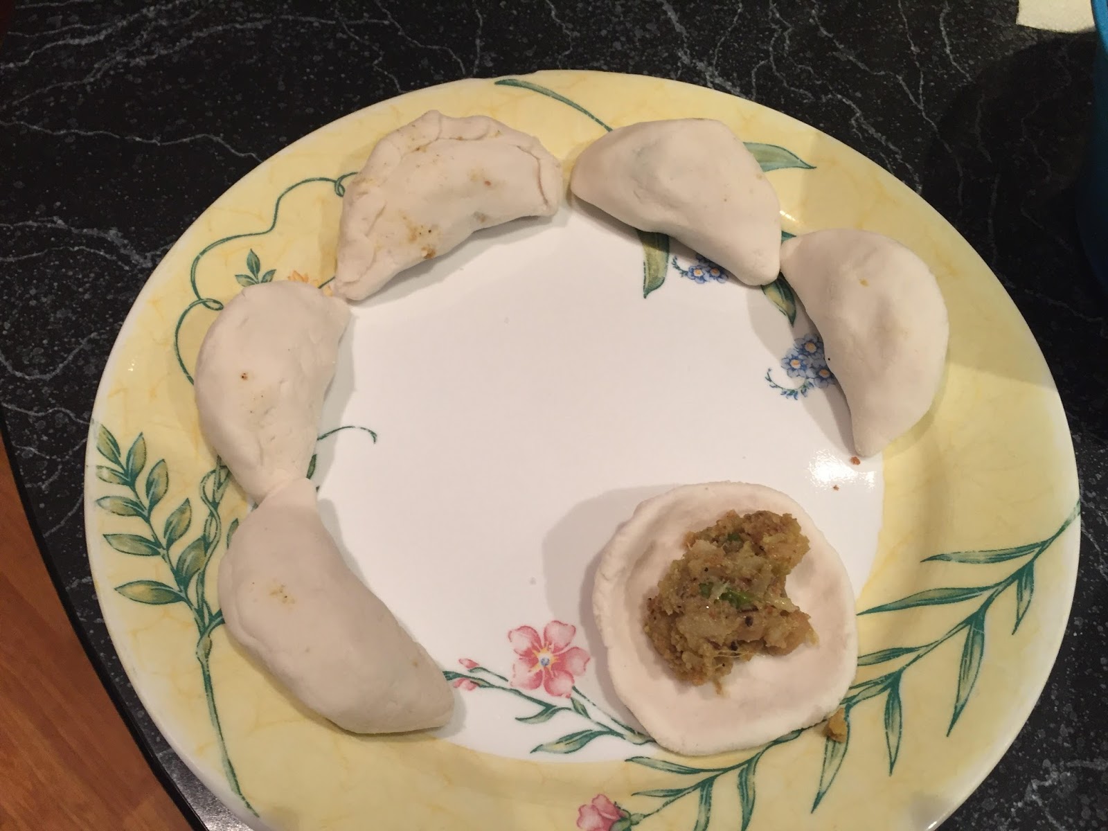 Bong Mom's CookBook Sanhita's Nonta Bhapa Pithe steamed rice flour dumplings