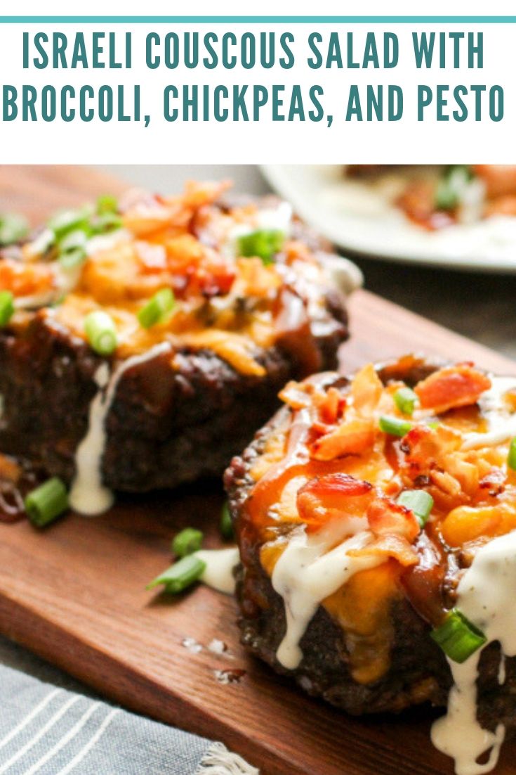 Israeli Couscous Salad With Broccoli, Chickpeas, and Pesto Kitchen Pad