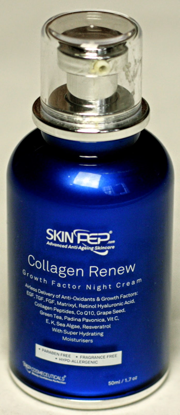 SkinPep Collagen Renew Growth Factor Night Cream Review