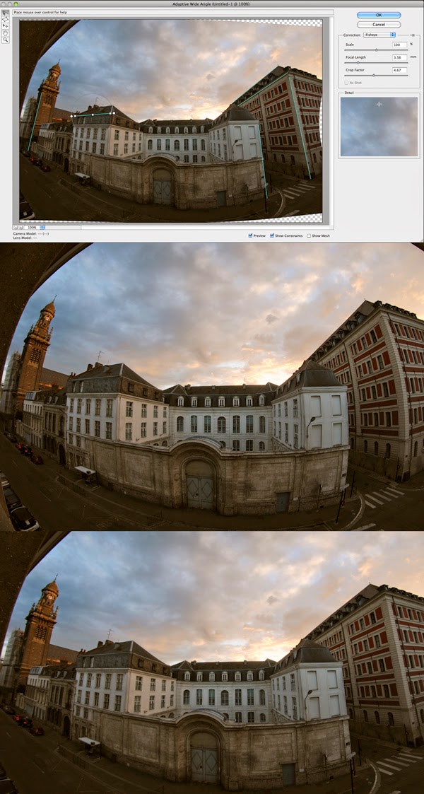 Adaptive Wide Angle