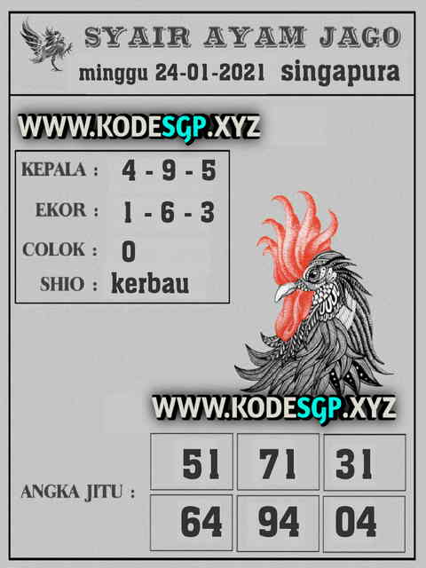 PREDIKSI singapura