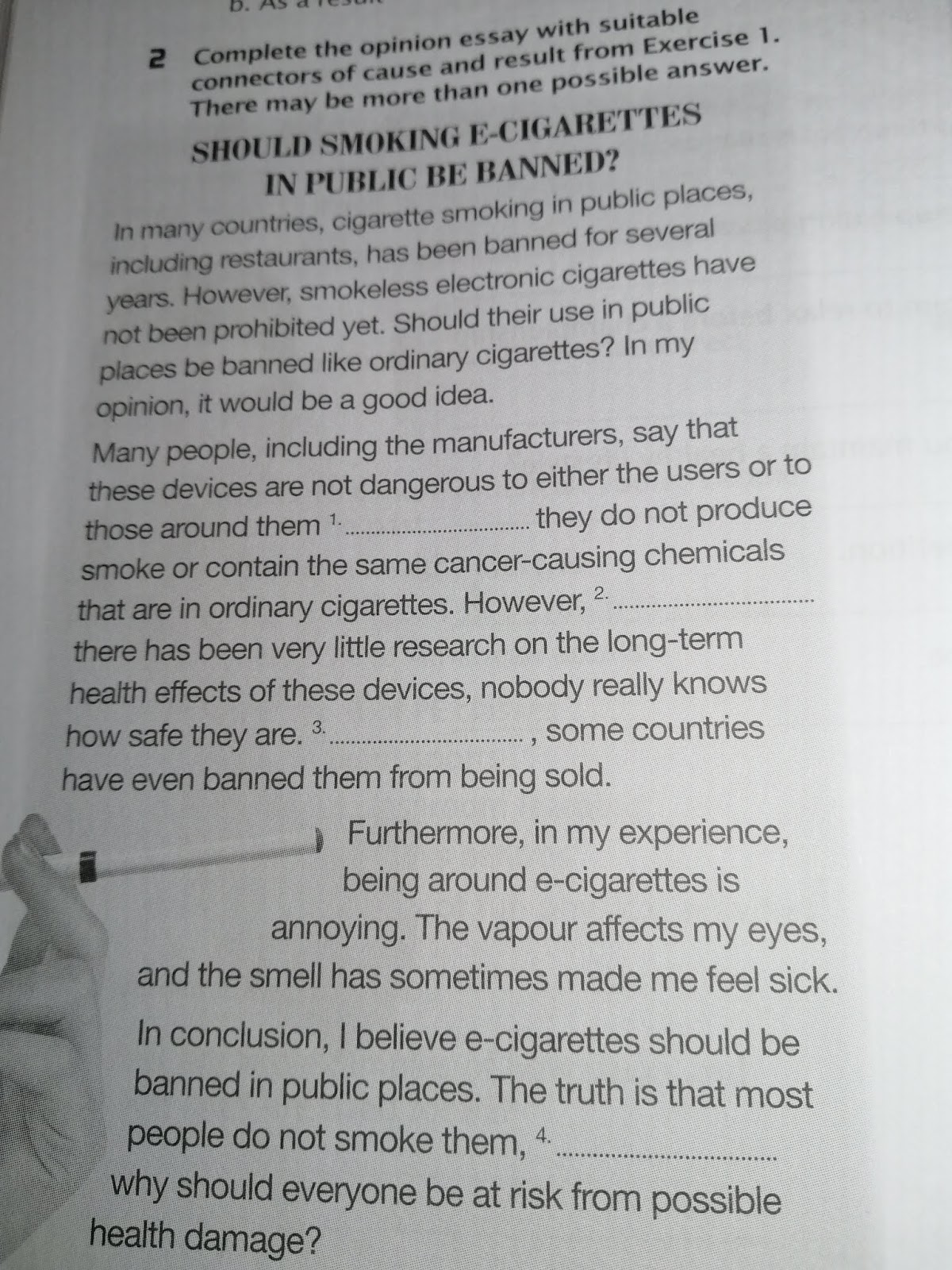 What is your opinion about education image