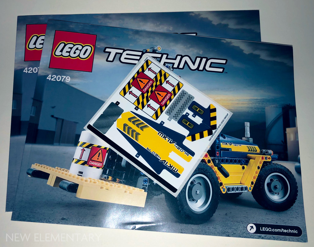 Lego Technic 42079 Heavy Duty Forklift New Elementary Lego Parts Sets And Techniques