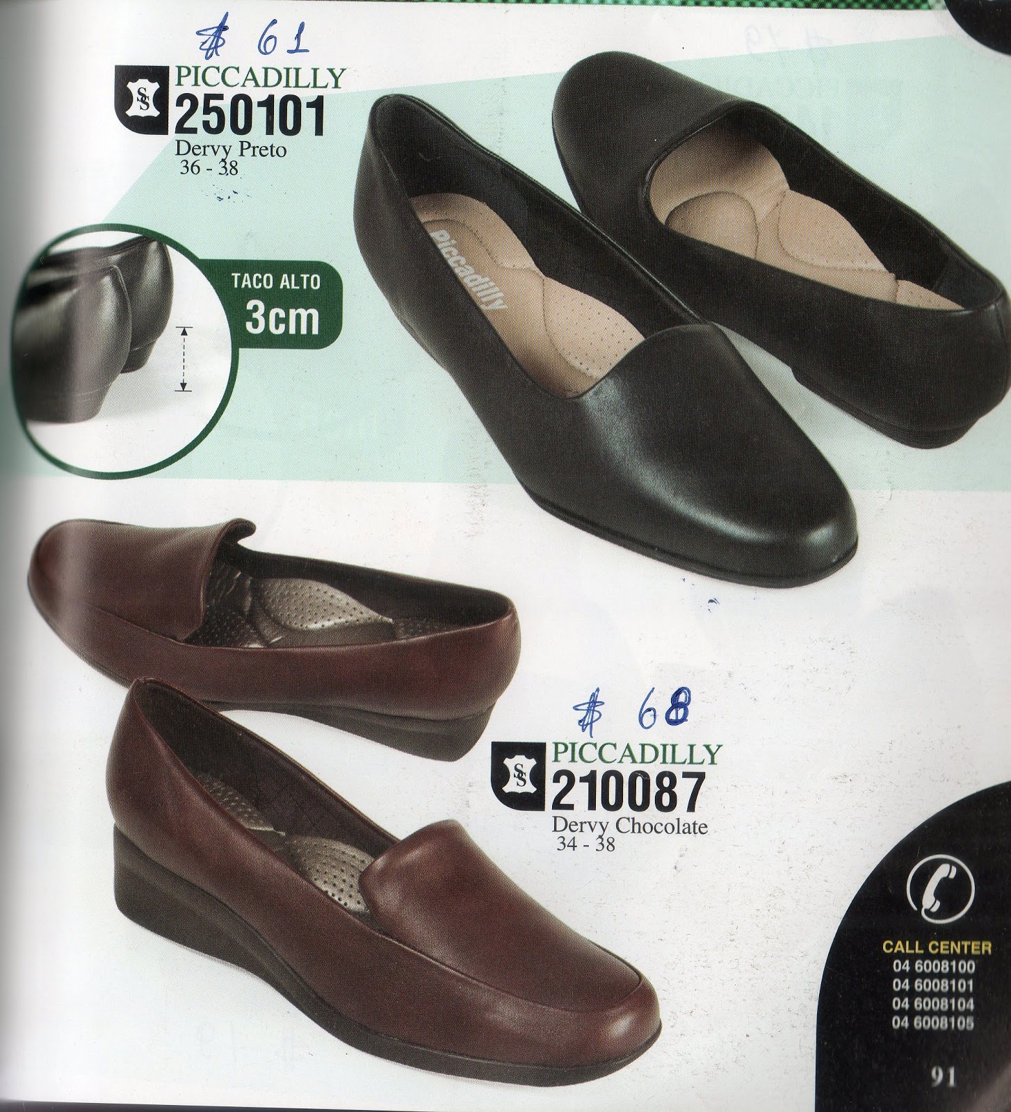 CATALOGO DE ZAPATOS Varios Piccadilly