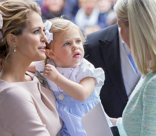 Swedish Prince Oscar's Christening Ceremony