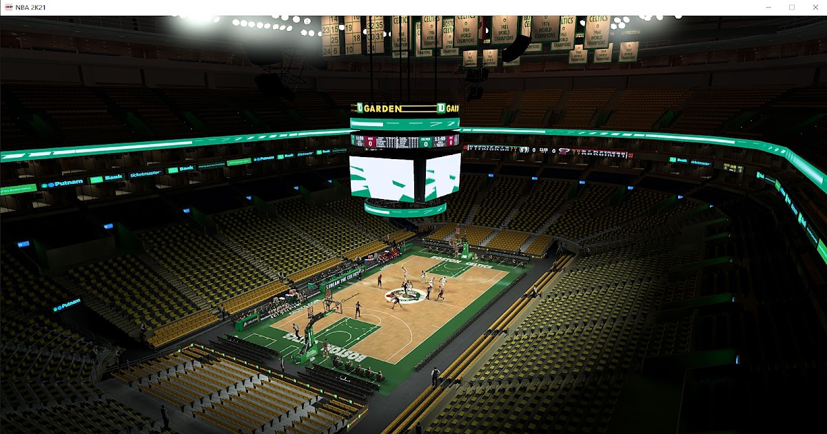 NBA 2K21 Boston Celtics Updated Arena V1.2 by BLP Shuajota NBA 2K24
