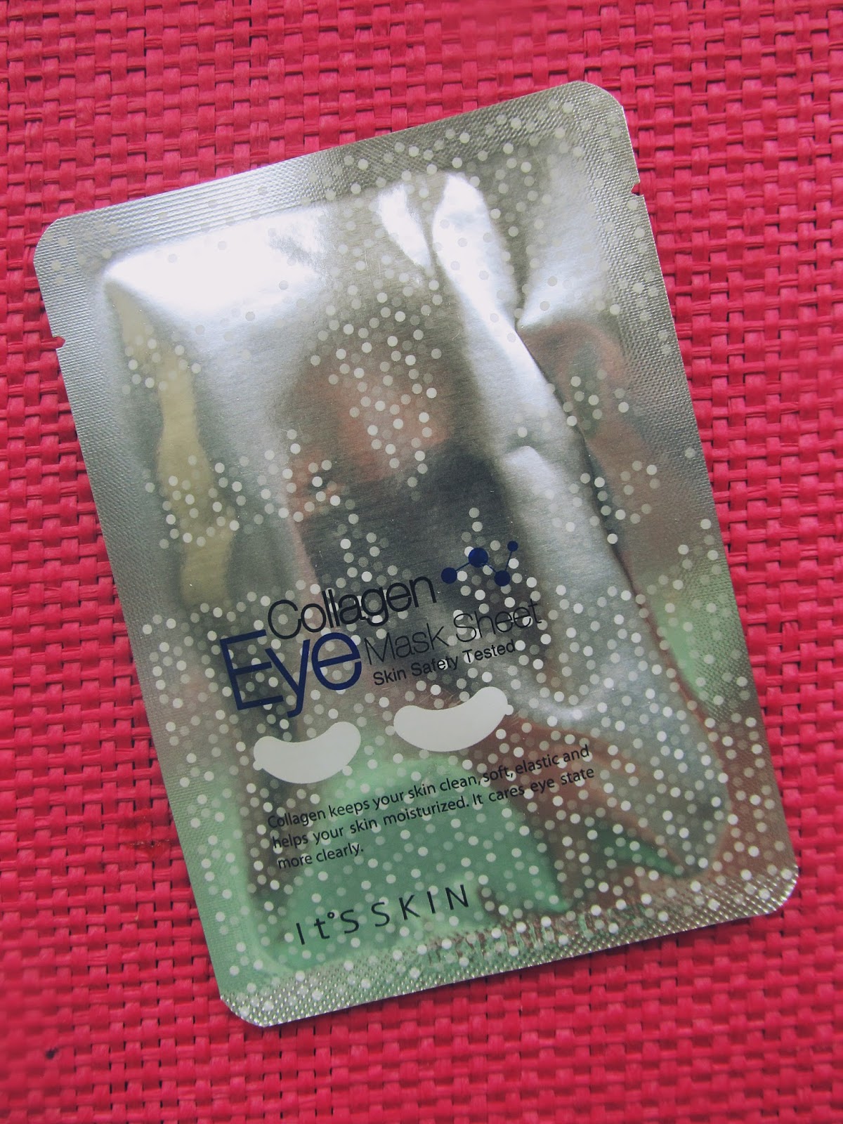 IT'S SKIN Collagen Eye Mask Sheet Kolagenowa maska pod oczy