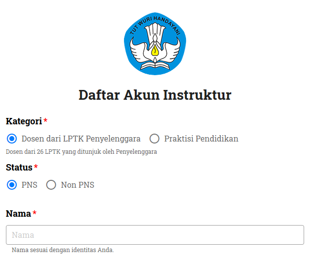 Cara Daftar Guru Pamong dan Instruktur Pendidikan Profesi