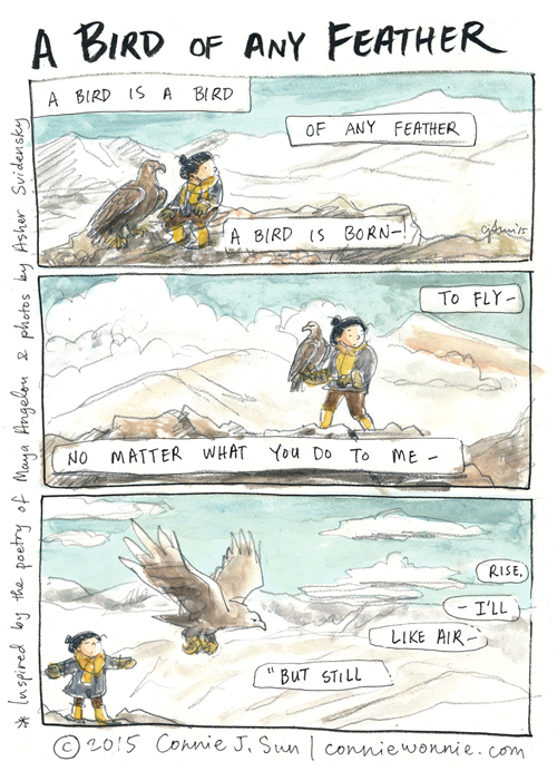 Cartoon Connie Comics Blog A Bird Of Any Feather