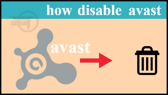 How to disable avast