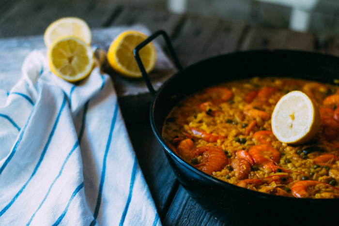 Receta paella fácil