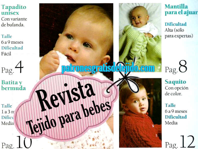esférico Circulo Ministro Revista de Patrones Dos Agujas para Bebés PDF