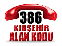 0386 Kırşehir telefon alan kodu