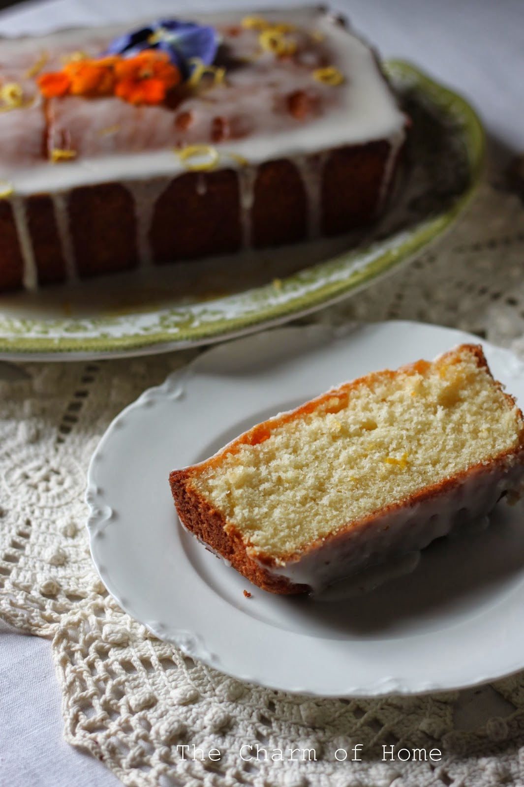 The Charm of Home: Ina's Lemon Pound Cake