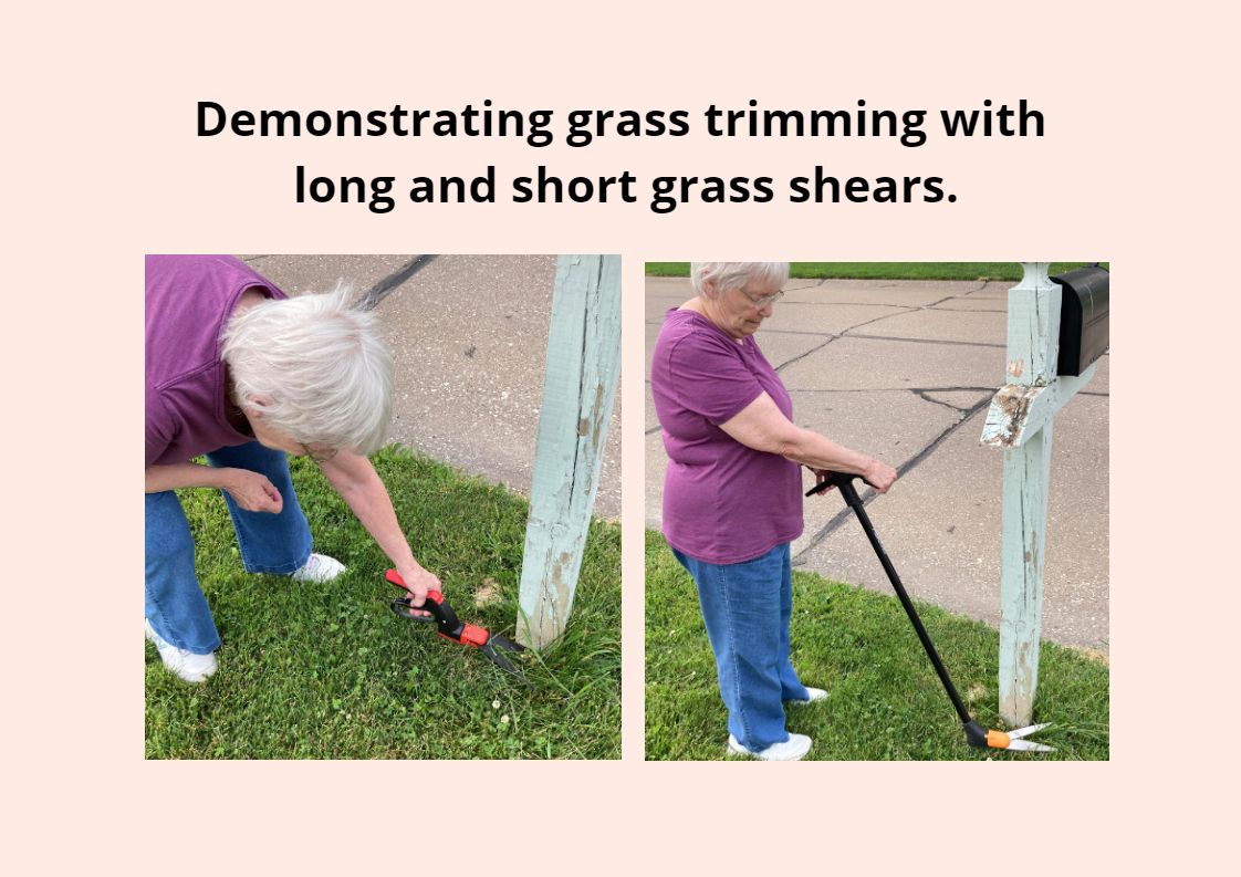 Review of LongHandle Swivel Grass Shears