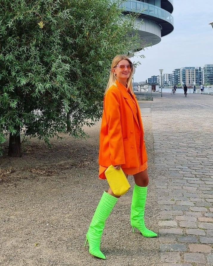 Style guide: How to wear orange.