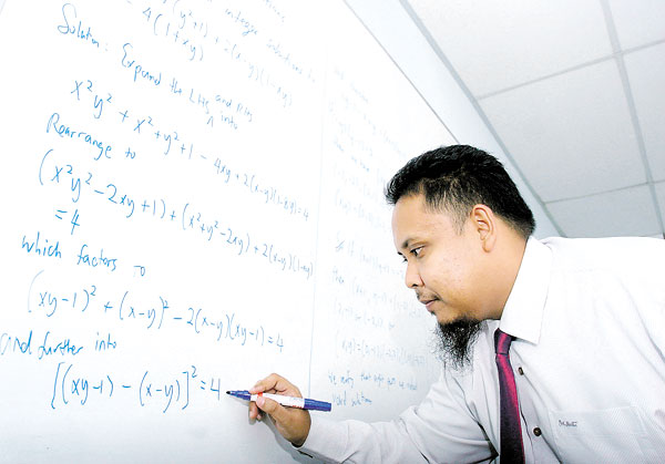 Math Sabar Mari Belajar Matematik