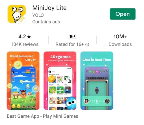 Mini joy lite App