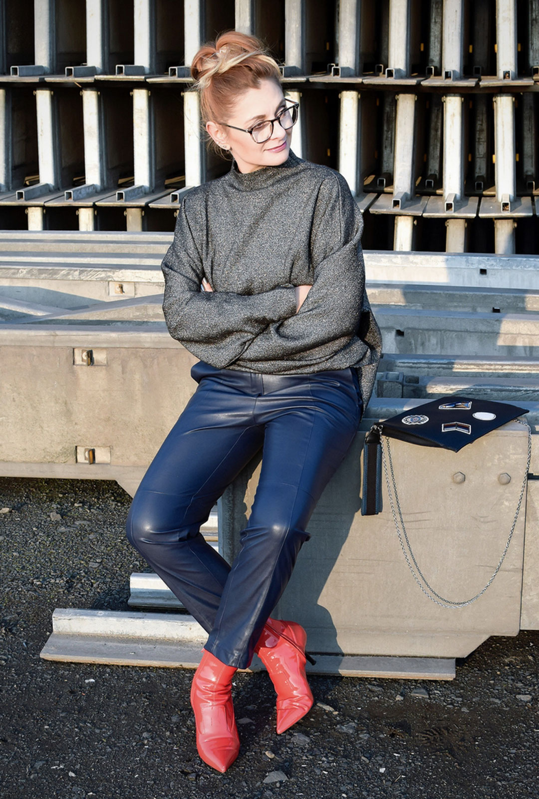 Rote schuhe outfit herren