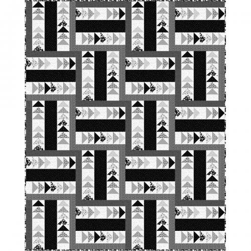 Quilt Inspiration Free pattern day! Black and White quilts