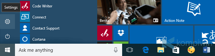 Cara Menyembunyikan Badge Angka Notifikasi di Taskbar 7