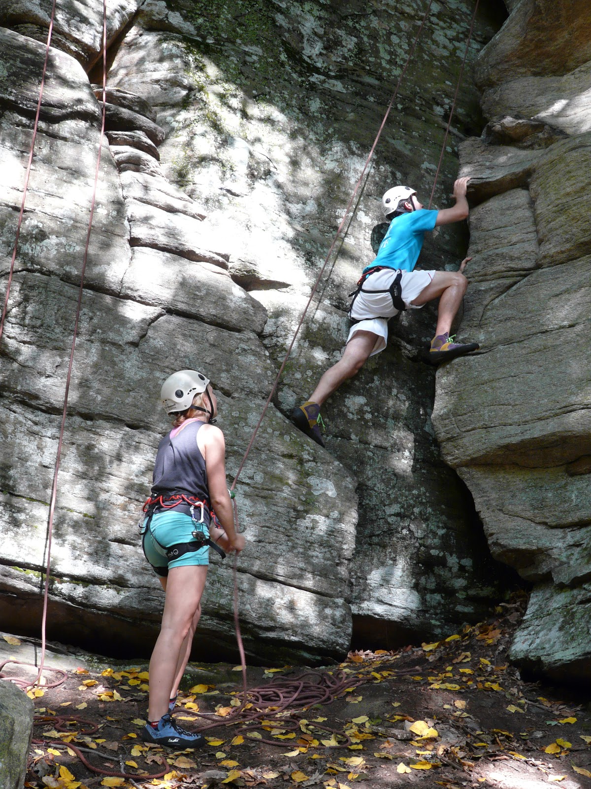Top Rope Climbing, no better way to spend your Friday! Third Rock