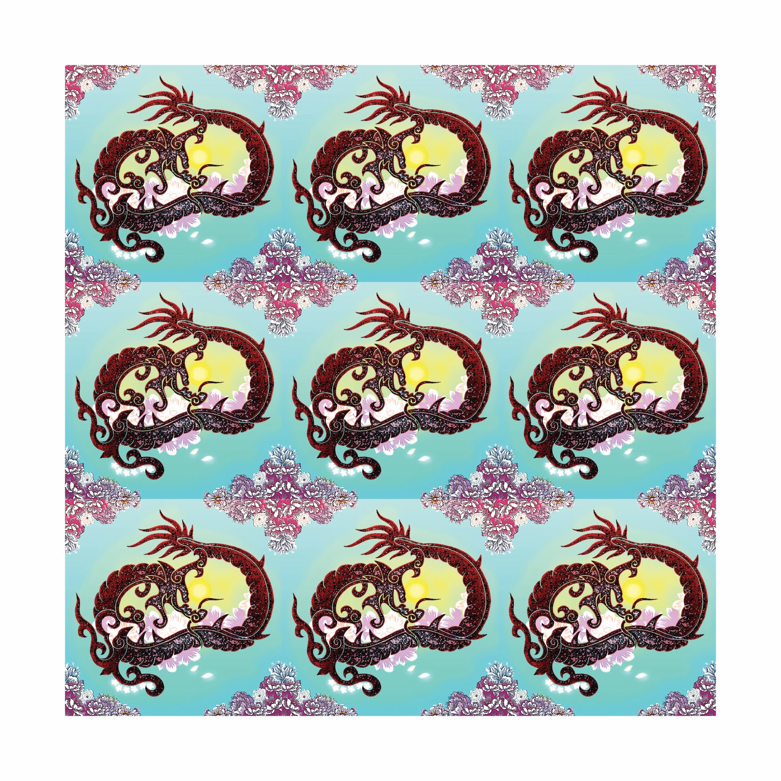 Chieh Ju's Blog: Textile pattern