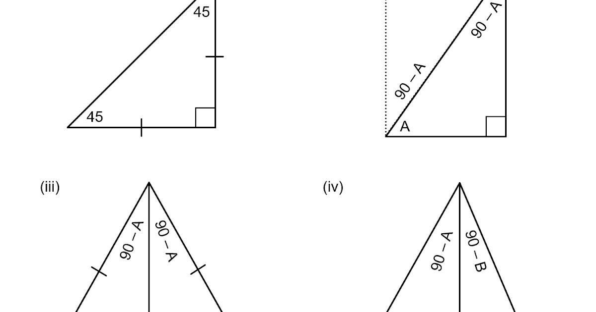 MEDIAN Don Steward mathematics teaching: angles in a triangle