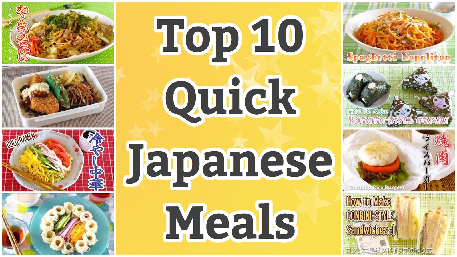 Top 10 Quick Japanese Meals | Japanese Cooking Recipes | Create Eat