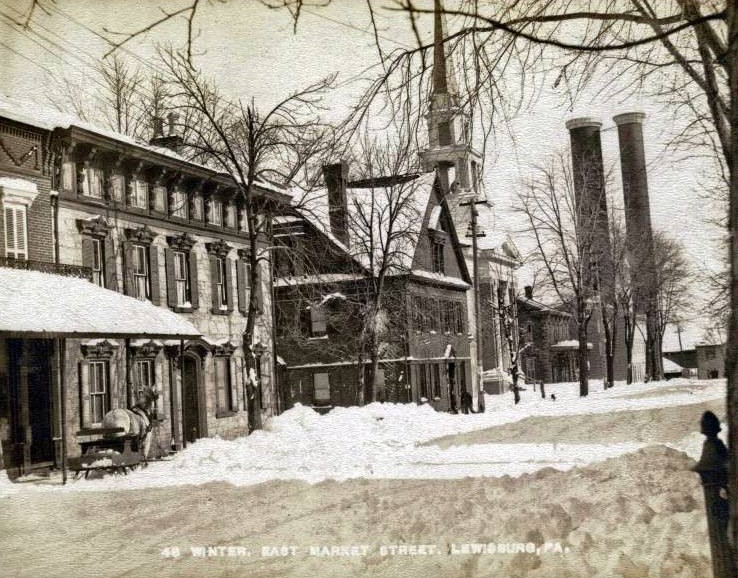 Valley Girl Views Market Street Lewisburg, Through The Decades