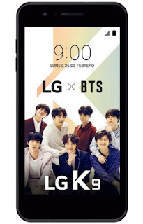 smartphone lg k9 edisi k-pop