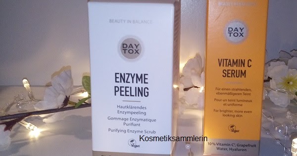 Kosmetiksammlerin: Mein Testbericht zum Daytox Enzympeeling und Daytox
