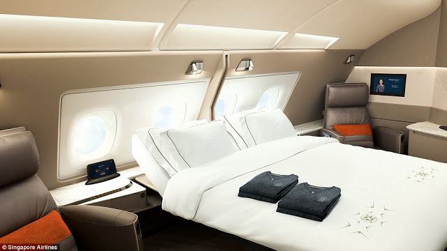 Singapore Airlines introduced new suites inside A380